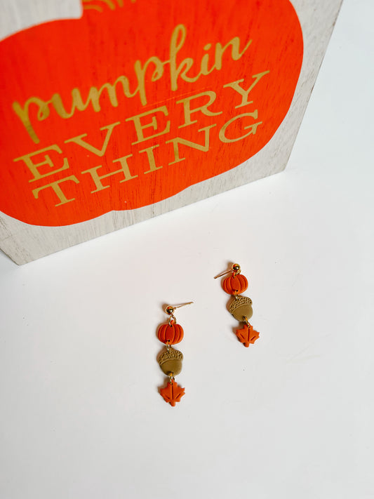 Fall Trio Earrings