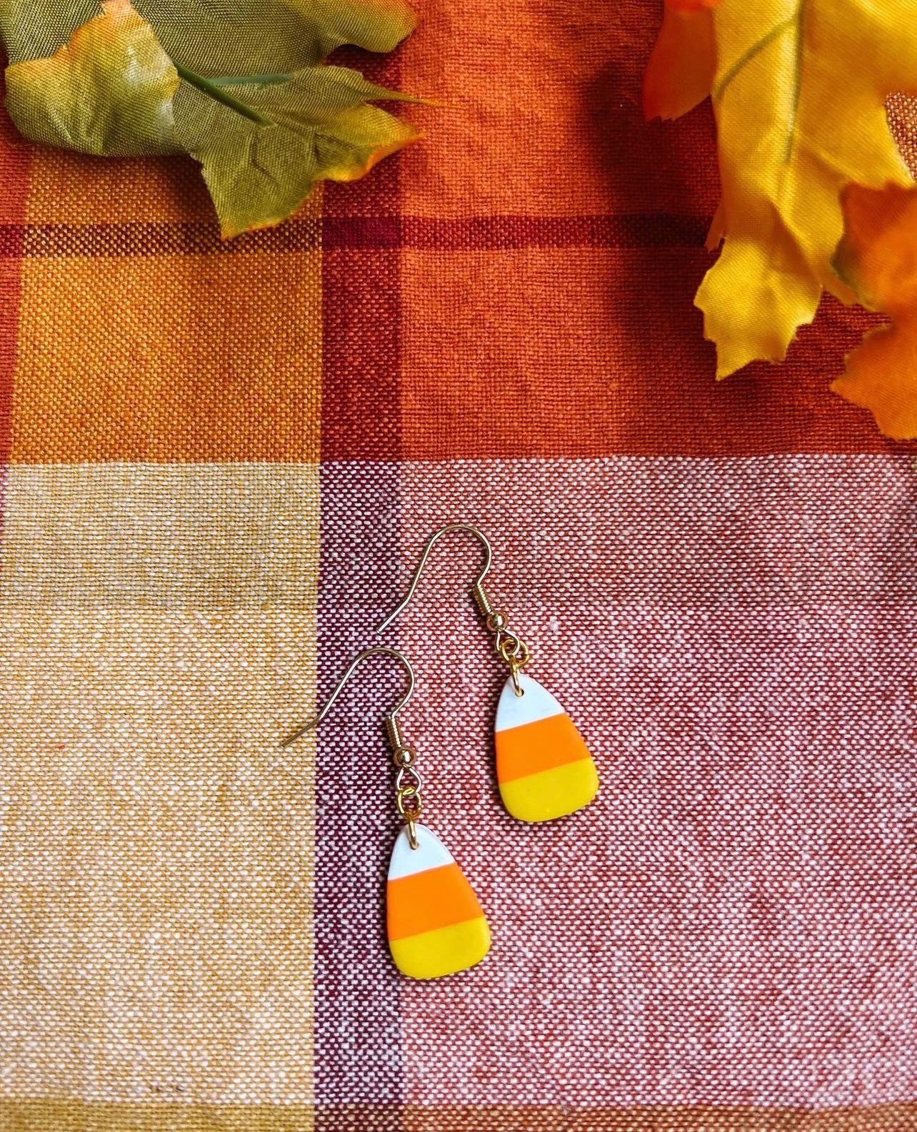 Small Candy Corn Dangles