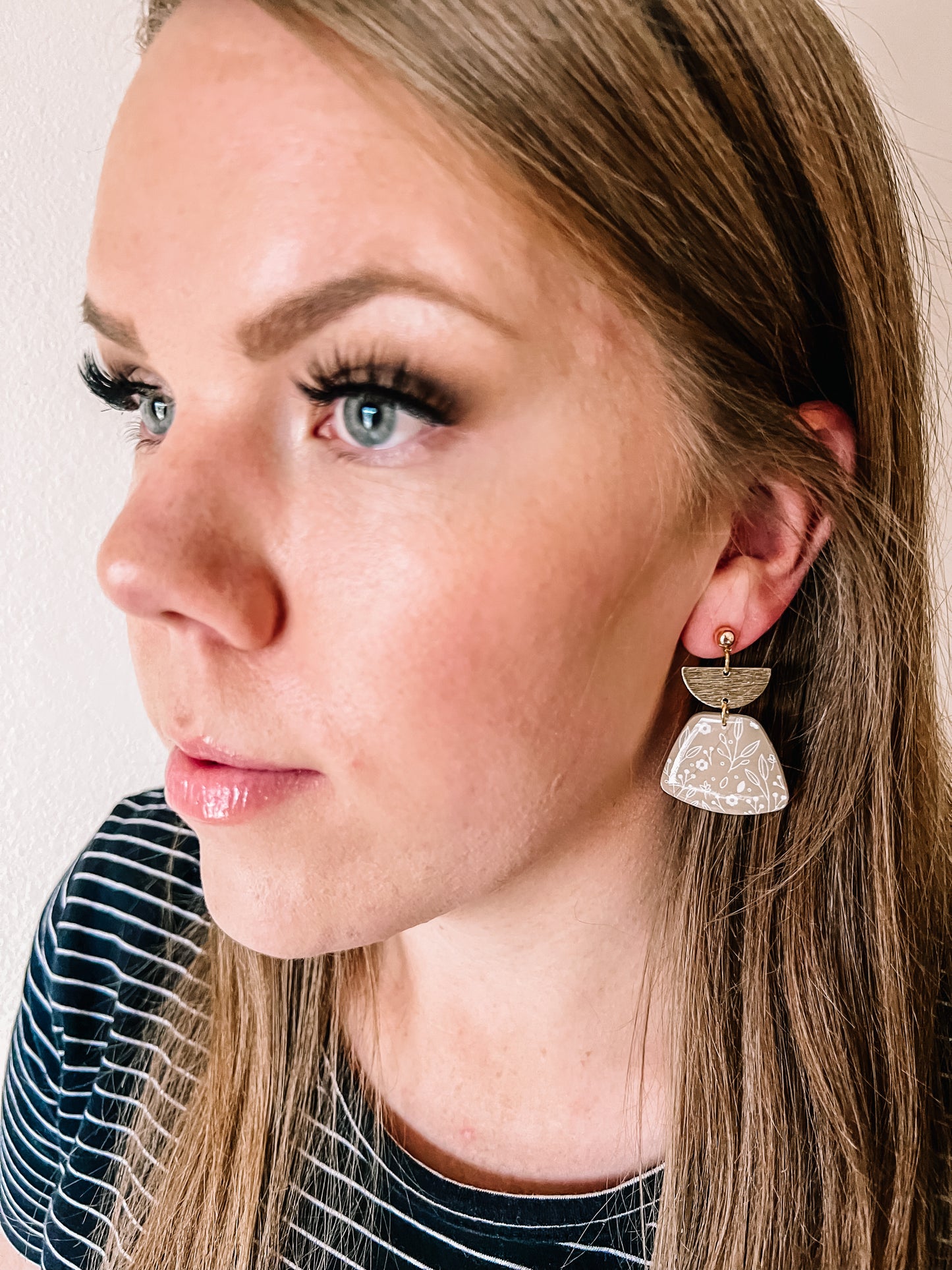 Caitlin Geometric Earring